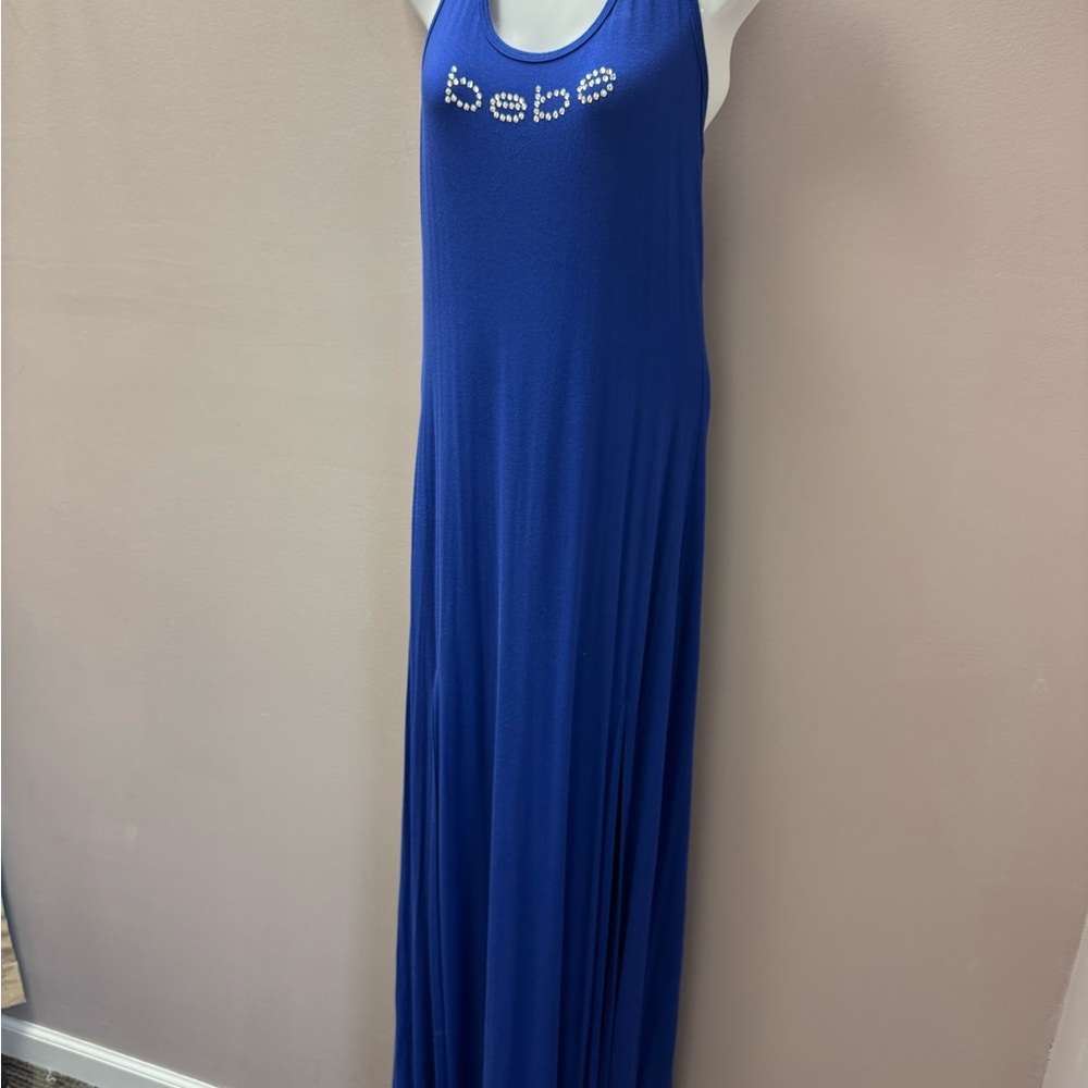 Bebe Royal Blue Maxi Dress
